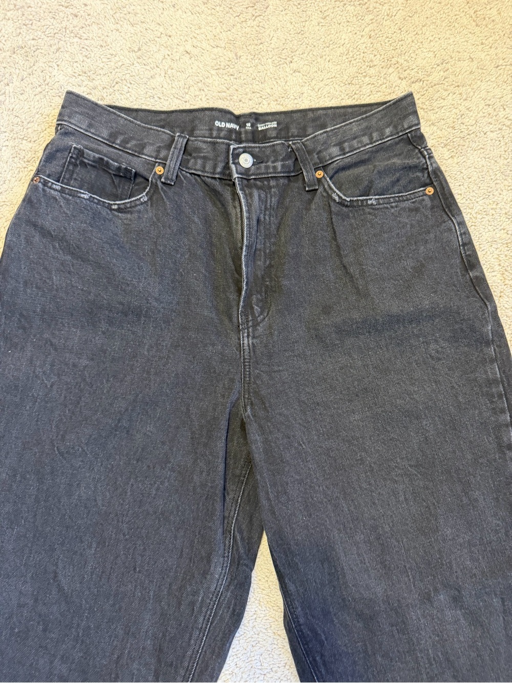 Old Navy Extra High Rise Balloon Jeans 16 - Picture 10 of 12